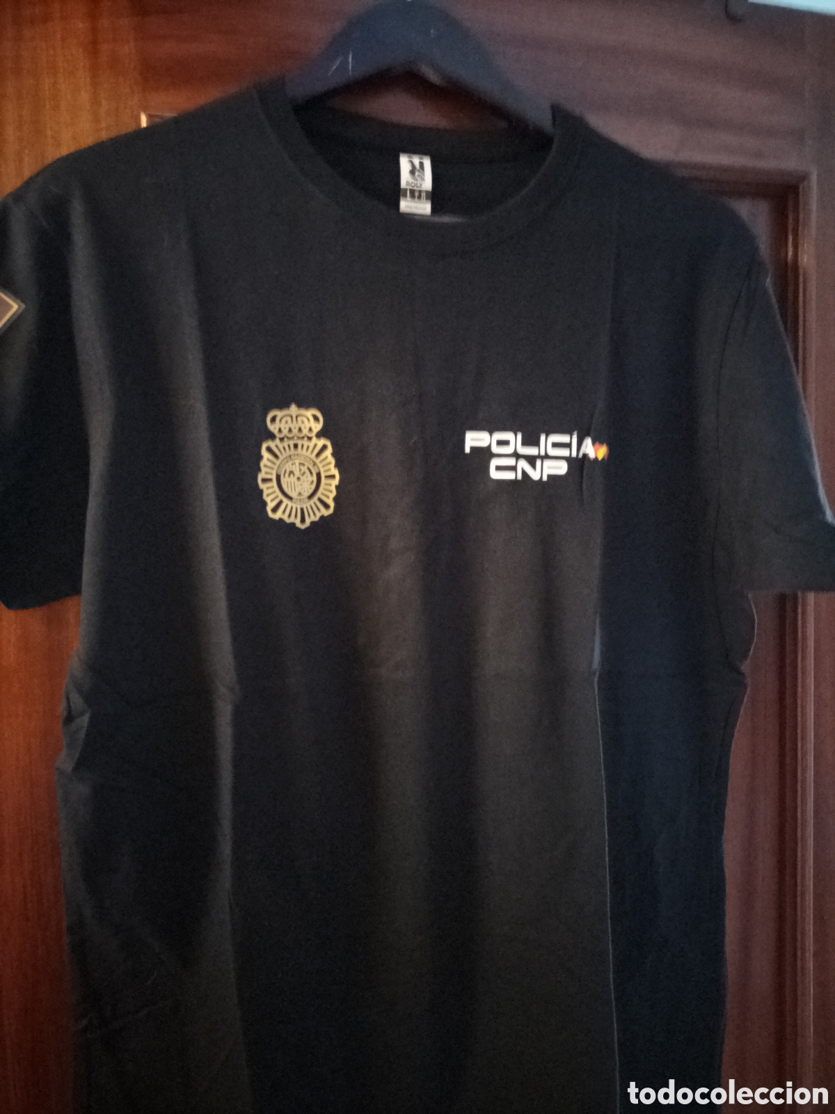 Nuevo: CAMISETA ALGOD&Oacute;N POLICIA NACIONAL UNIDAD ESPECIAL DE GU&Iacute;AS CANINOS