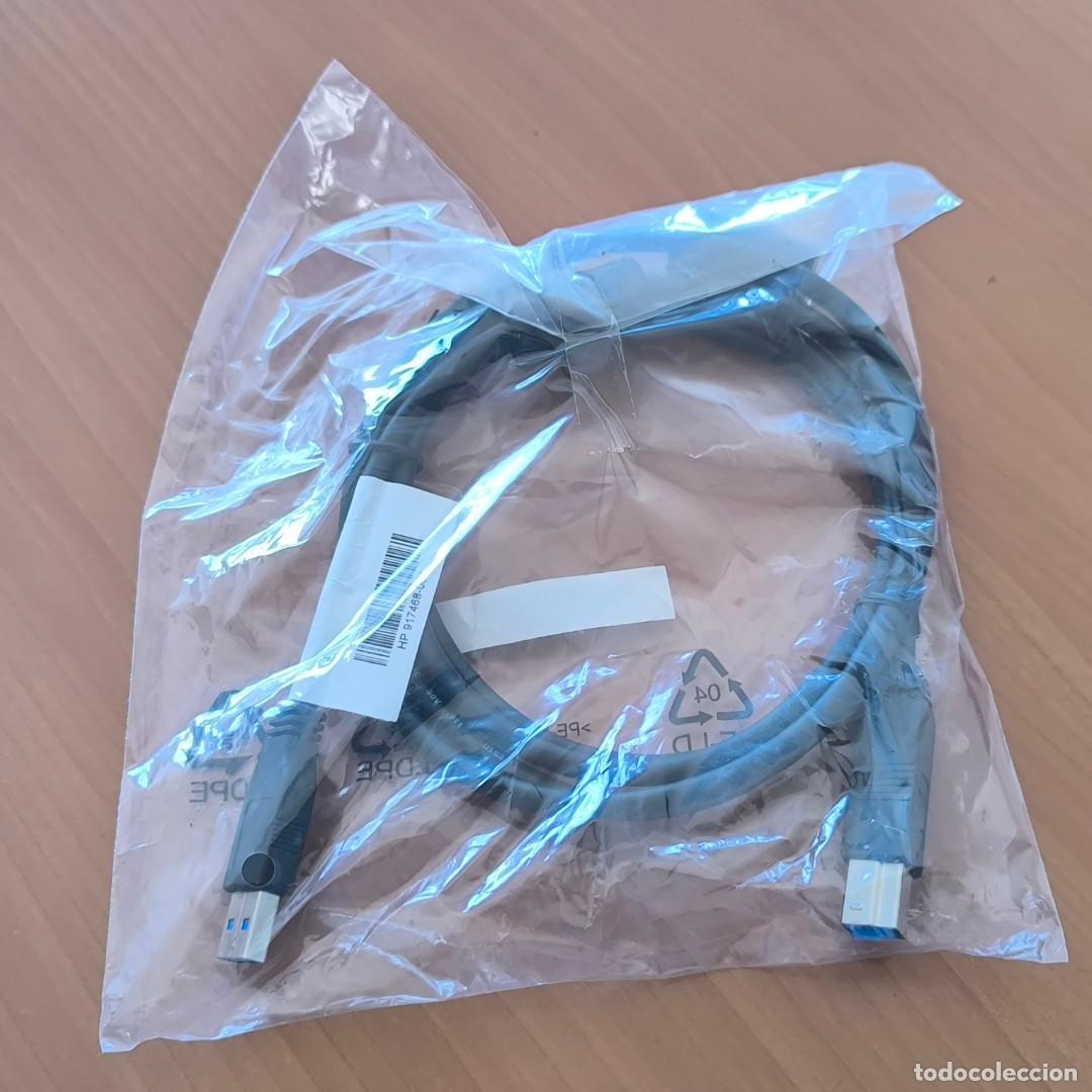 Nuevo: 001094INF-Cable (HP) USB 3.0 TIPO A - TIPO B -HP 917468-001