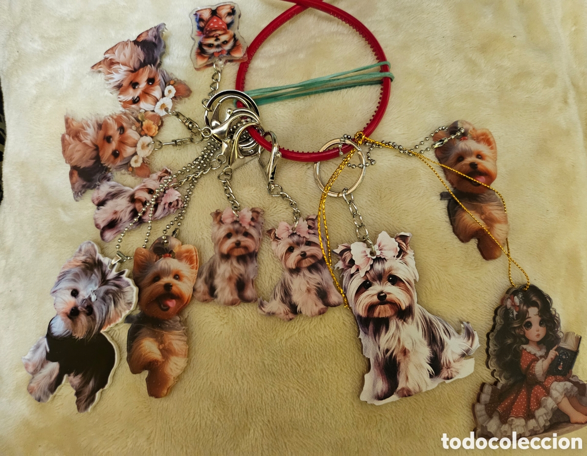 Neuf: Lote de llaveros de perritos de diferentes modelos