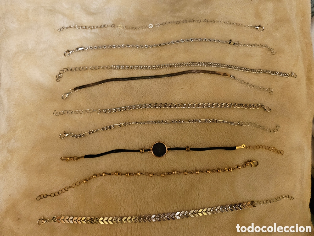 Nuovo: Lote de pulseras de bisuter&iacute;a en acero