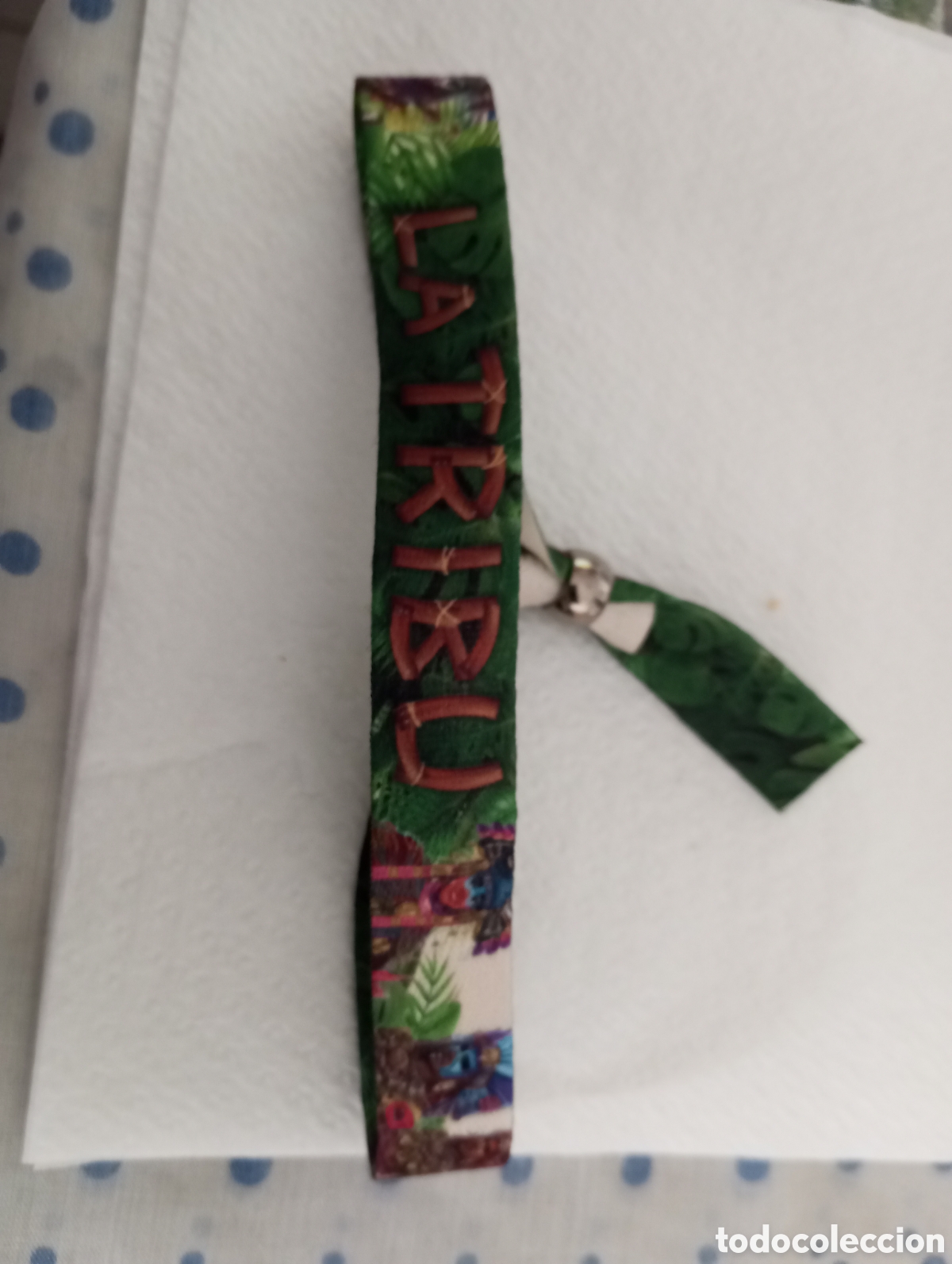 Nuevo: Carnaval de C&aacute;diz pulsera comparsa la tribu de Garc&iacute;a arguez