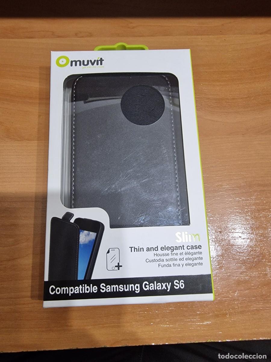 Nuevo: Lote 2750. Funda de m&oacute;vil, marca Muvit, para Samsung Galaxy S6
