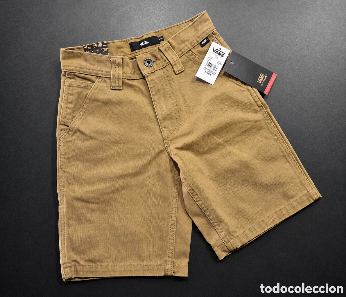 Nuevo: Vans Drill Chore Carpenter Loose ni&ntilde;o XS camel