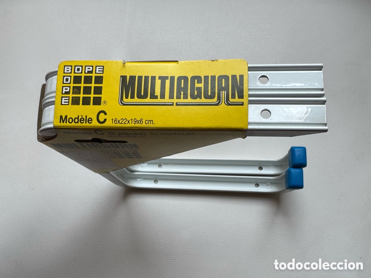 Nuevo: 2 GANCHOS ALUMINIO PARED/TECHO - Foto 3