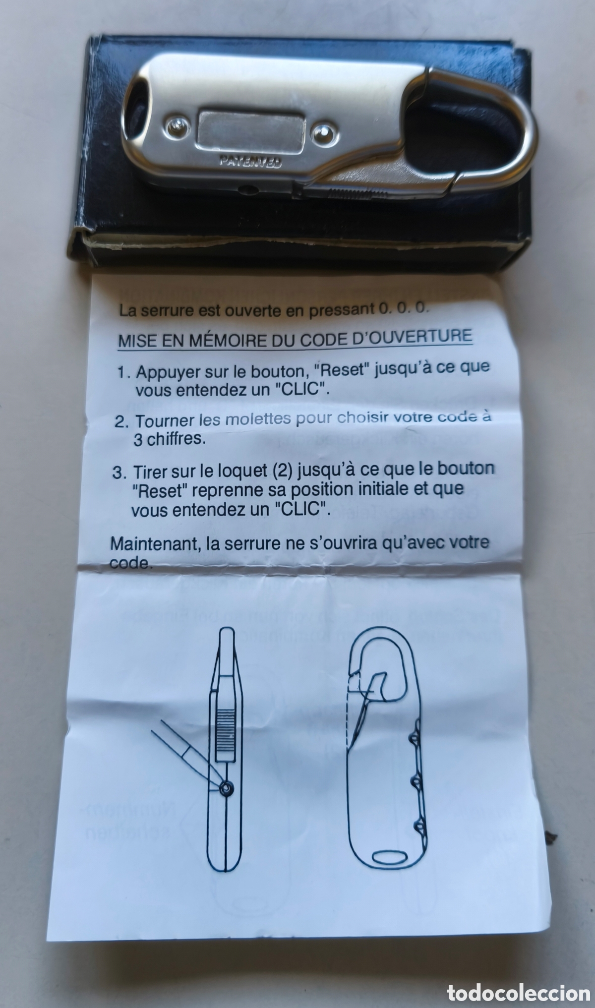 Nuevo: CANDADO DE CLAVE DE LA MARCA ASCOM -SE ENTREGA CON LA CLAVE - Foto 4