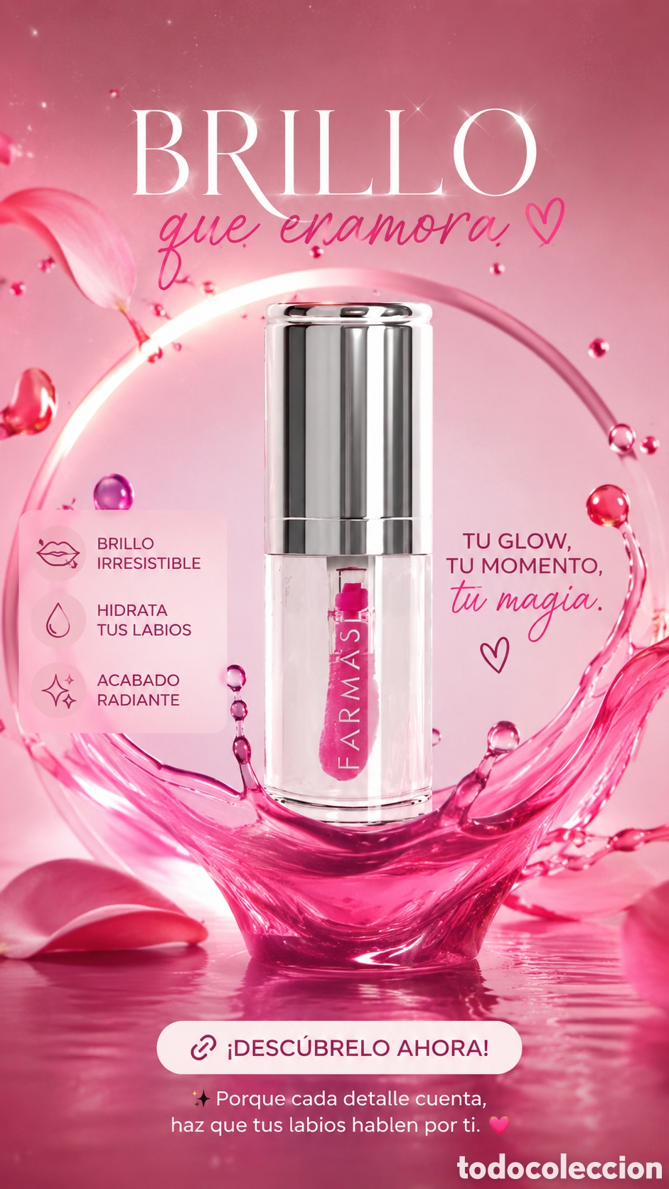Nuevo: Lip oil transparent Labios