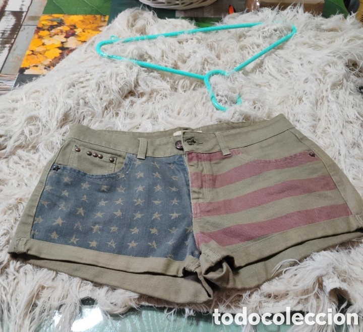 Nuevo: Pantalones cortos con bandera americana