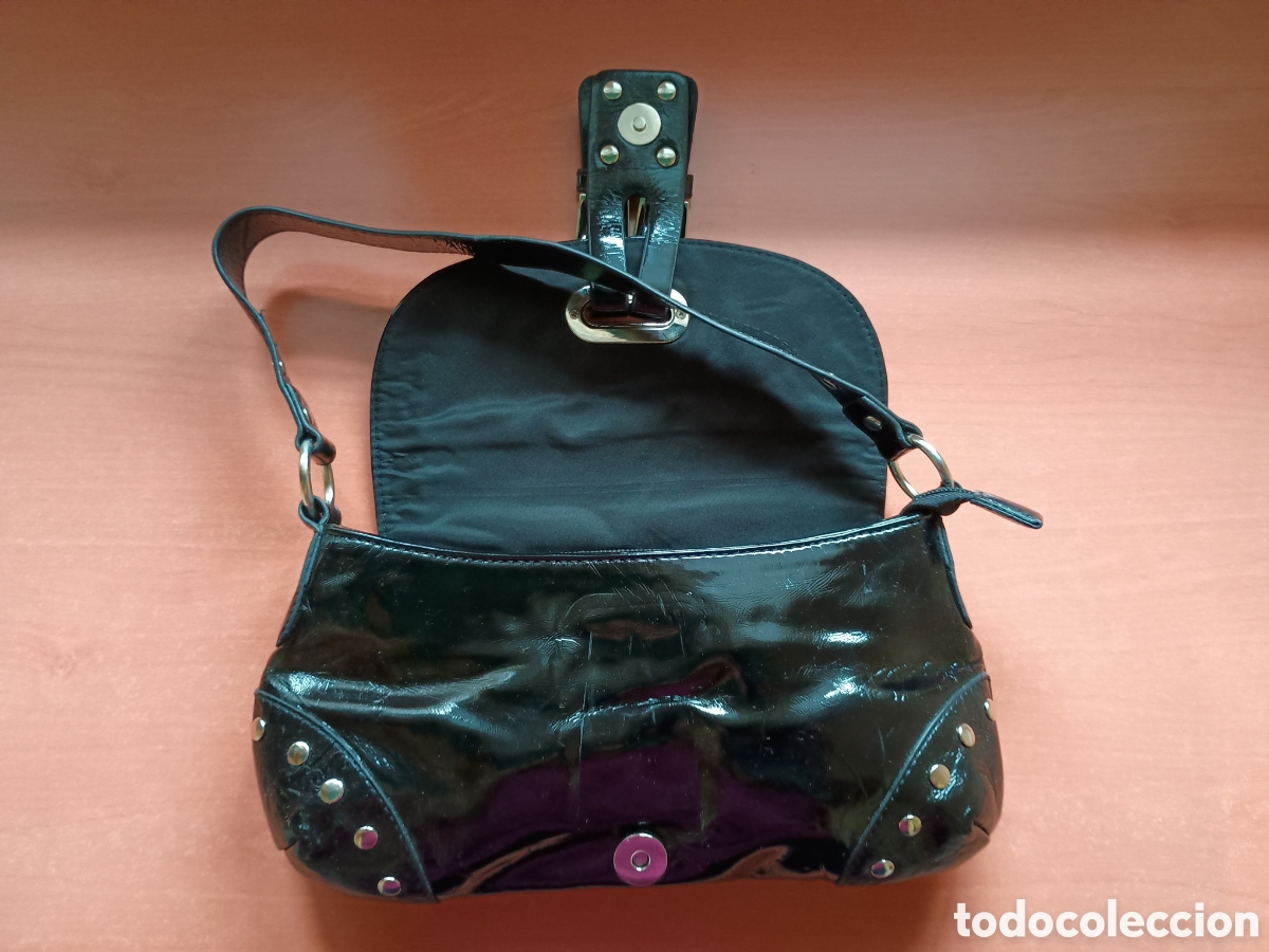 Nuevo: Bolso de mano negro con tachuelas - Foto 3