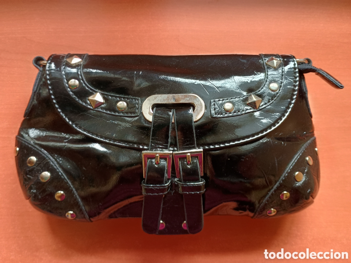 Nuevo: Bolso de mano negro con tachuelas - Foto 1