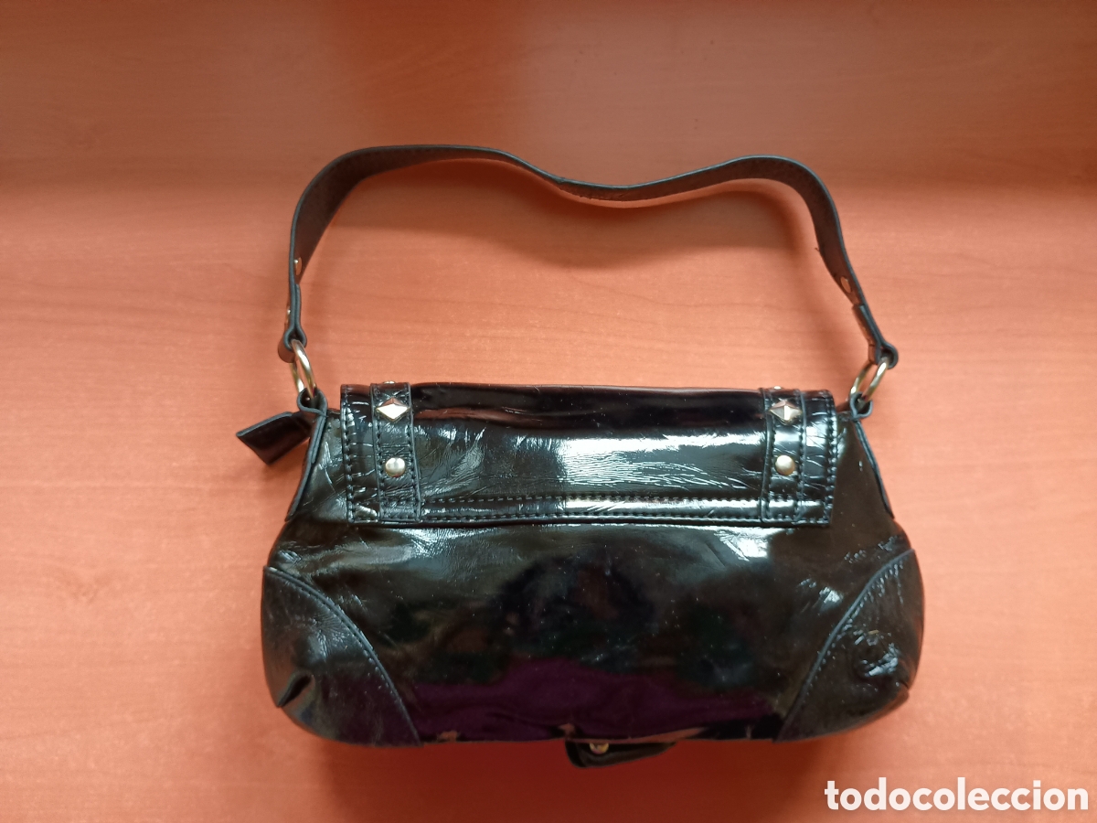 Nuevo: Bolso de mano negro con tachuelas - Foto 2