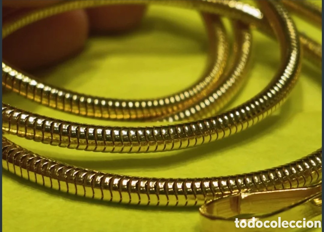Nuevo: CADENA BOLSO CEREMONIA- TIPO ORUGA- NUEVA - Foto 4