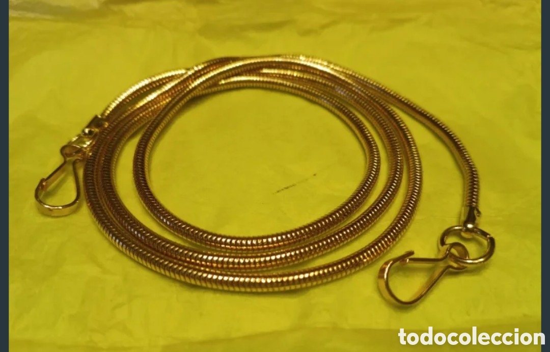 Nuevo: CADENA BOLSO CEREMONIA- TIPO ORUGA- NUEVA - Foto 7
