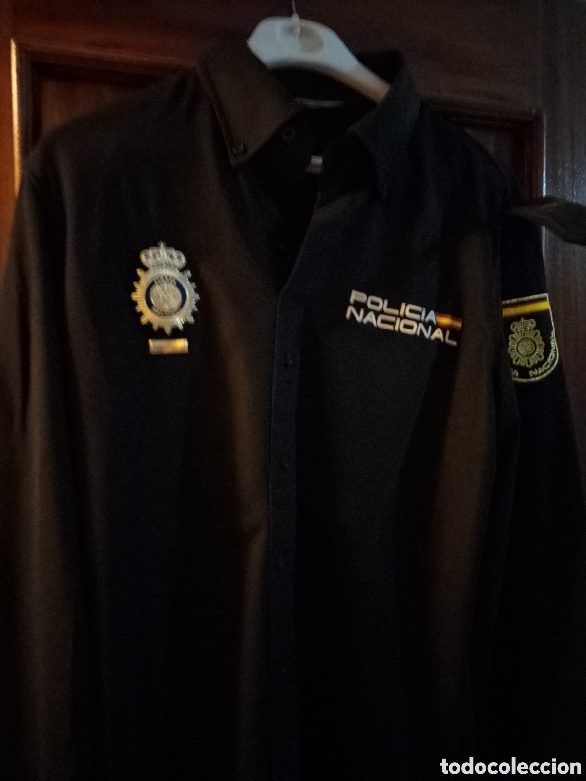 Nuevo: UNIFORME OFICIAL POLICIA NACIONAL: PANTAL&Oacute;N + CAMISA/POLO + CE&Ntilde;IDOR DE TRABAJO (OFERTA)