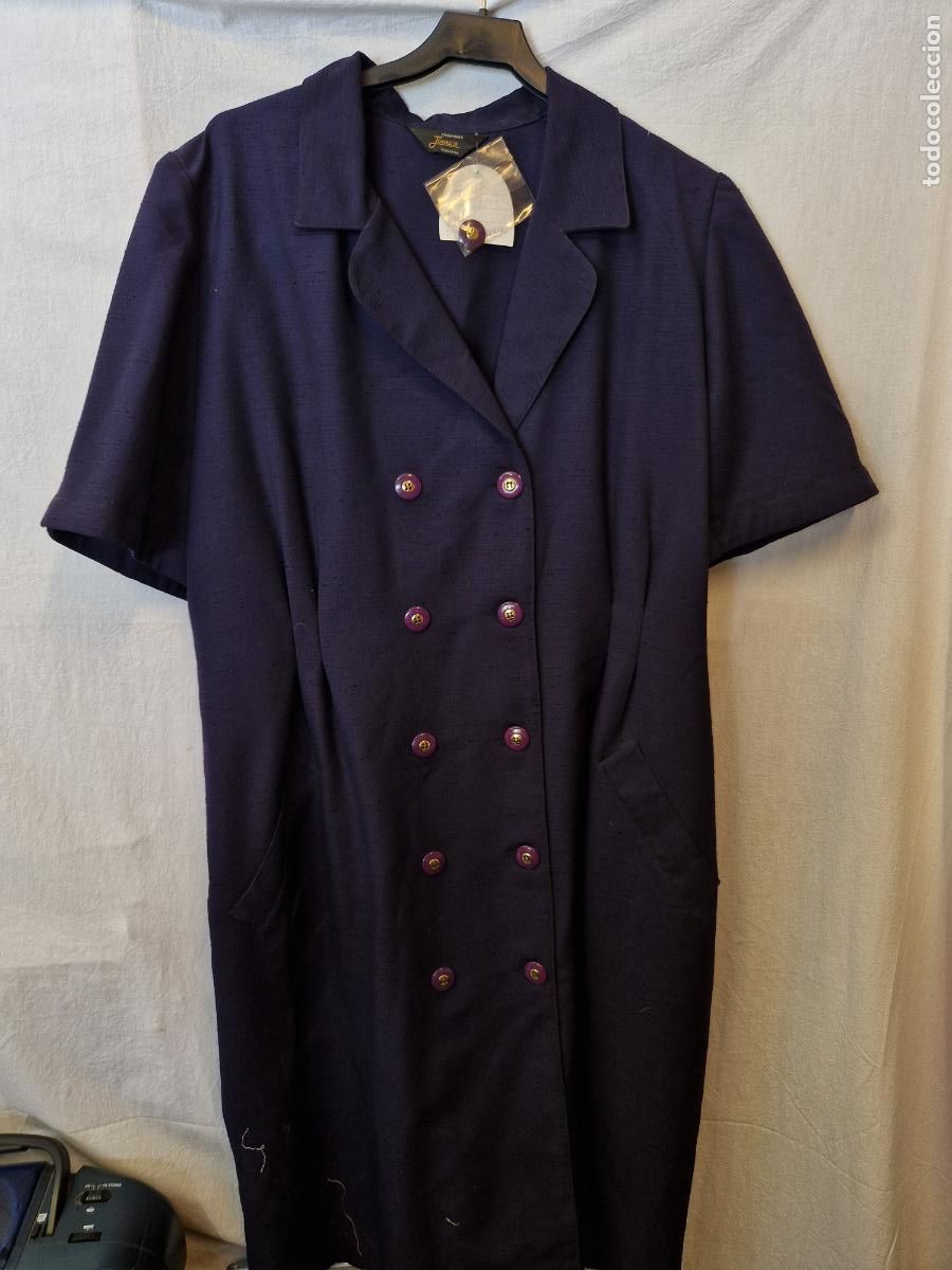 Nuevo: BONITO VESTIDO PARA MUJER. COLOR AZUL. TALLA 43