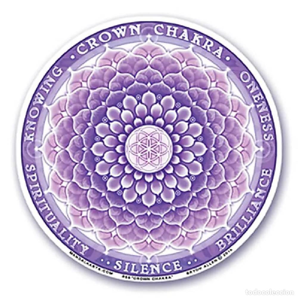 Nuevo: Adhesivo Atrapasol transparente especial ventanas y cristales Chakra Corona