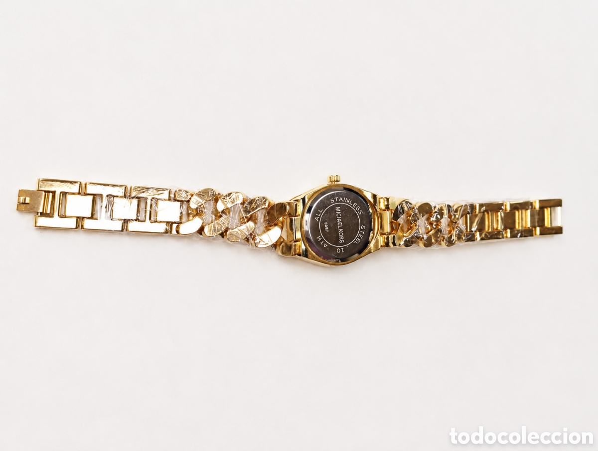 Nuevo: Reloj mujer dorado eslab&oacute;n - Foto 2