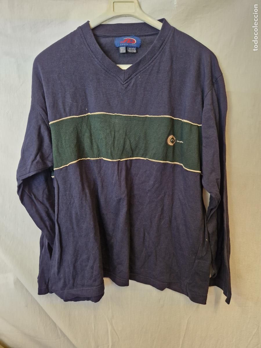Nuevo: BONITA JERSEY PARA HOMBRE. COLOR AZUL. TALLA XXL