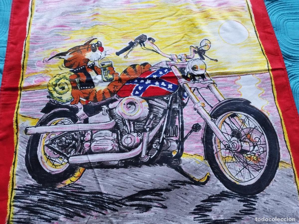 Nuevo: Toalla &rdquo;Harley Davidson Forget Hell!&rdquo; Nueva - Foto 4