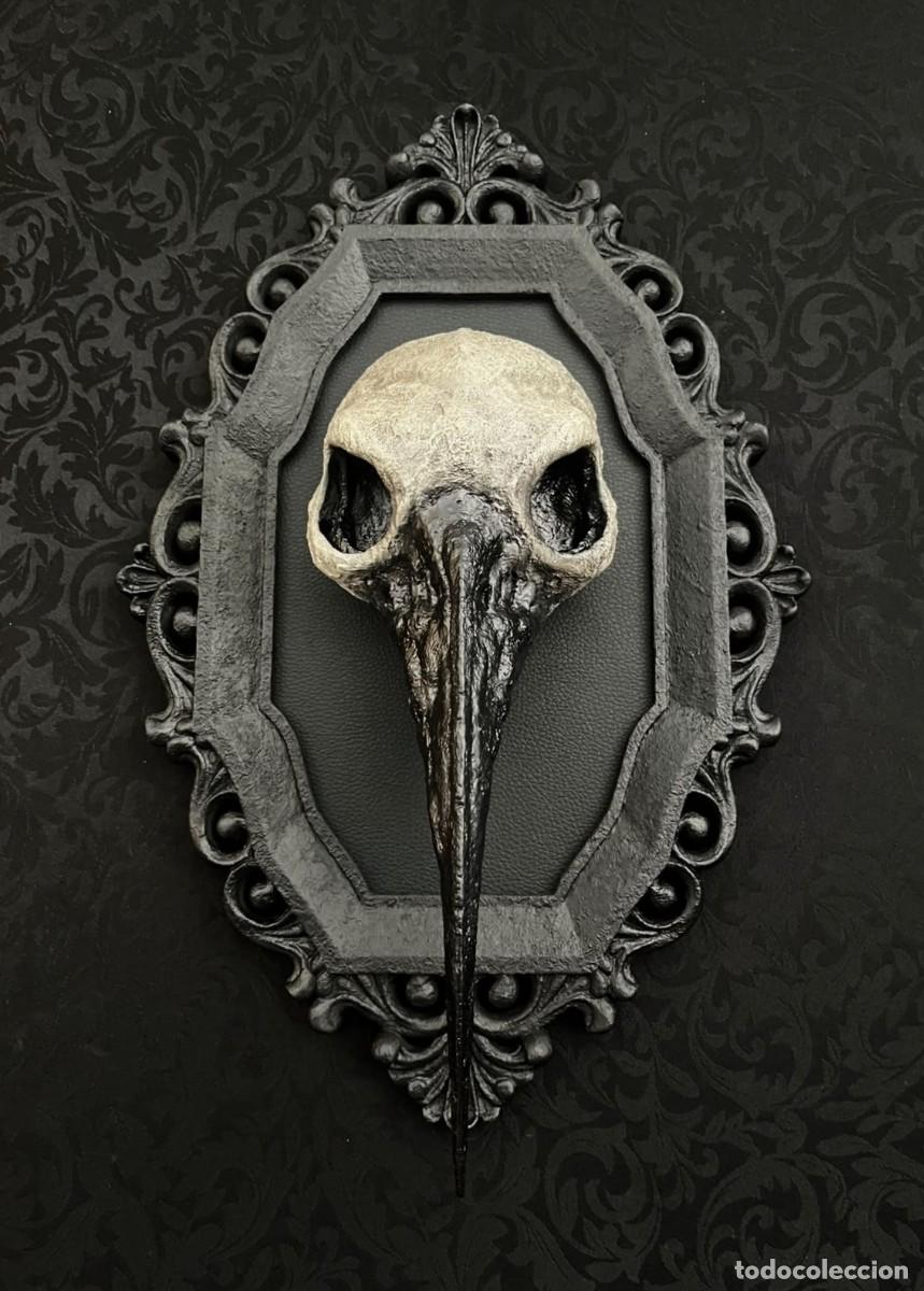Nuevo: Dark Gothic Raven Skull