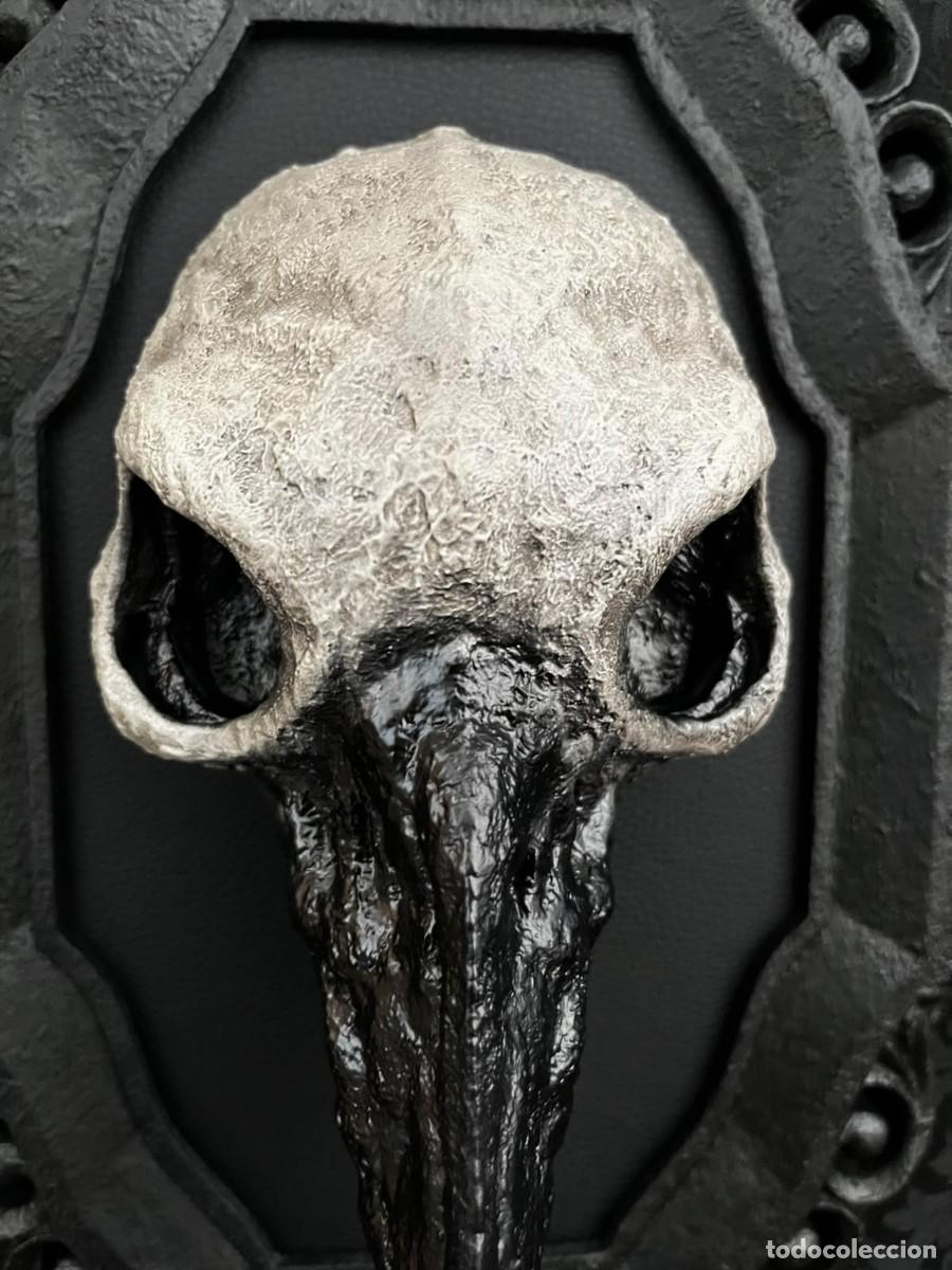 Nuevo: Dark Gothic Raven Skull Calavera - Foto 12