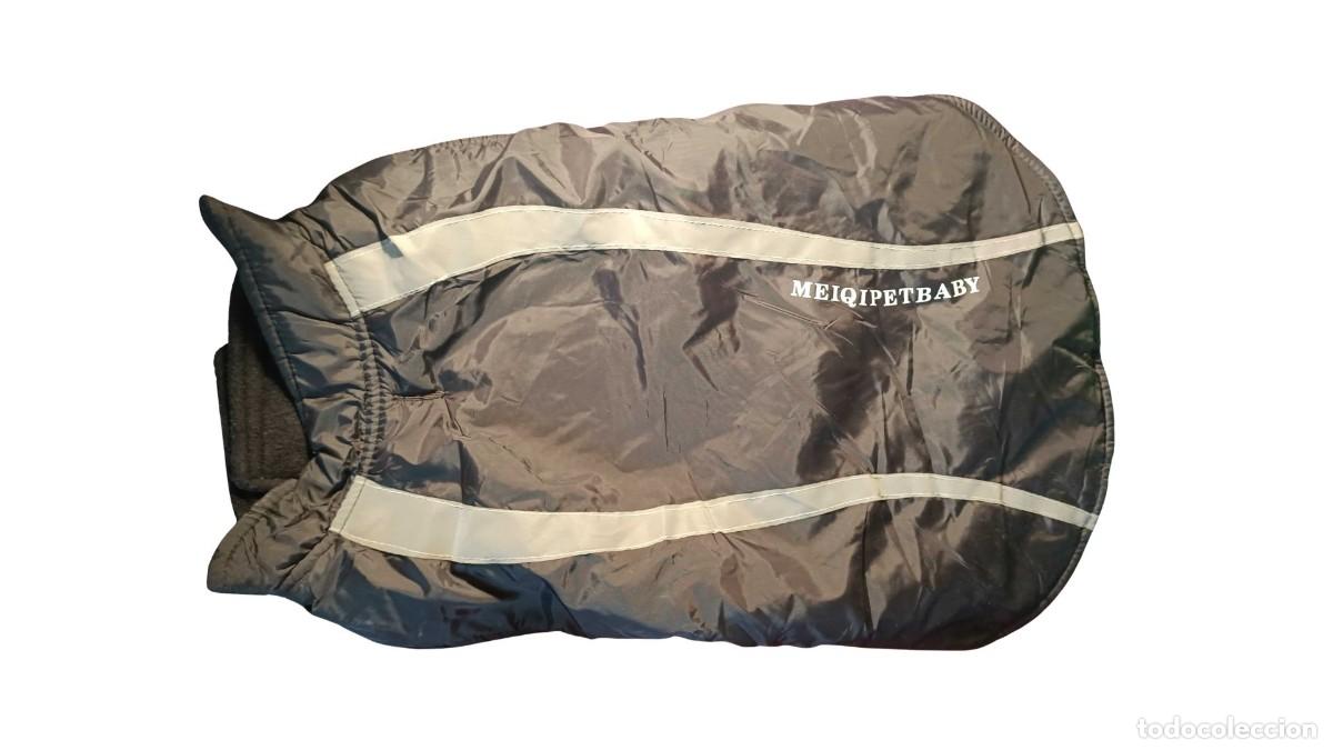 Nuevo: ABRIGO IMPERMEABLE PERRO MEIQIPETBABY &middot; NYLON IMPERMEABLE &middot; BANDA REFLECTANTE &middot; FORRO POLAR - NUEVO