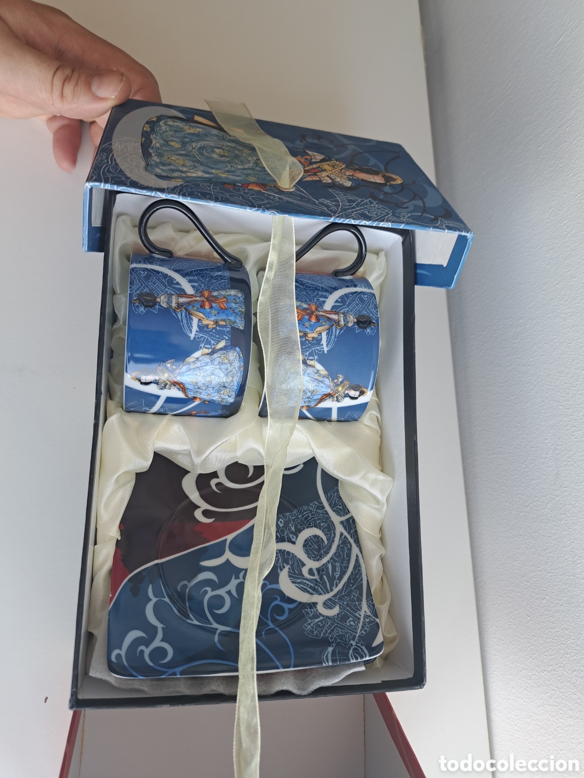 Neuf: Juego de Cafe de Giordano di Ponzano edici&oacute;n especial de las fallas