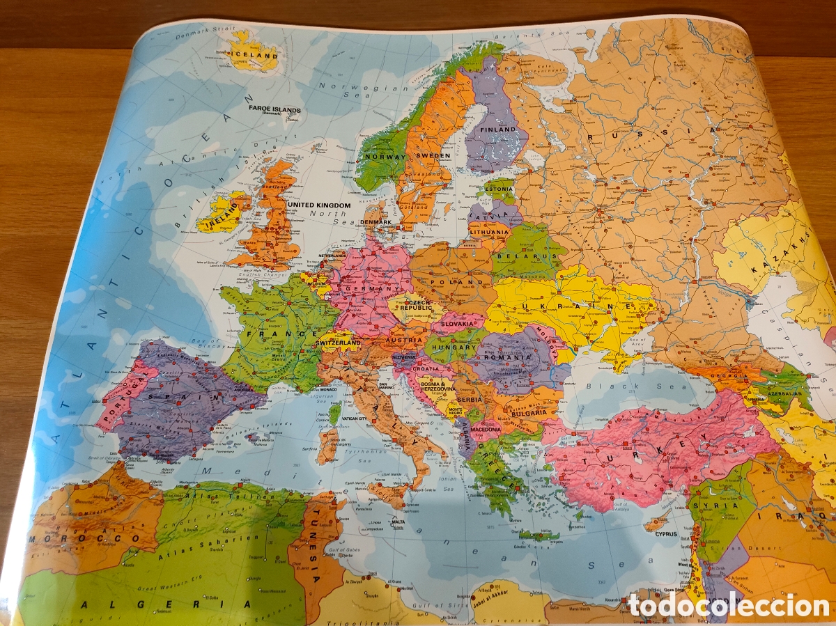 Nuevo: MAPA EUROPA Y MAPAS UE - Foto 2