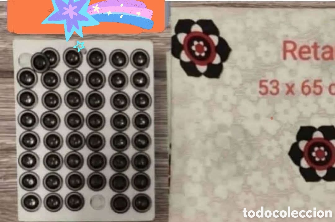 Neuf: :::: AA15 - RETAL Y CARTON CON BOTONES VINTAGE