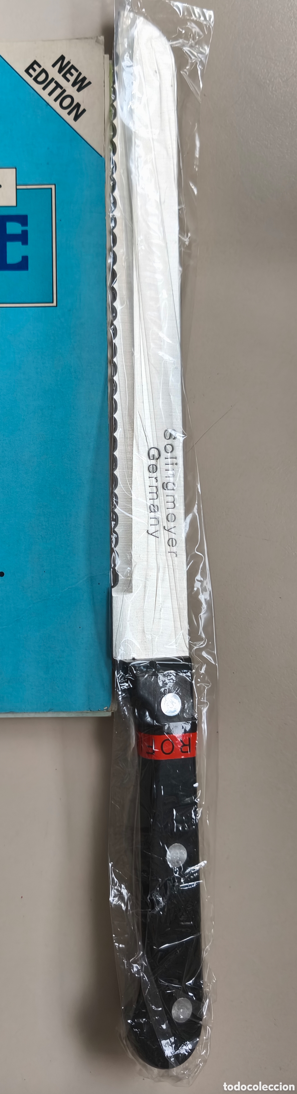 Nuevo: Cuchillo dentado Solingmeyer Germany de acero inoxidable - Foto 1