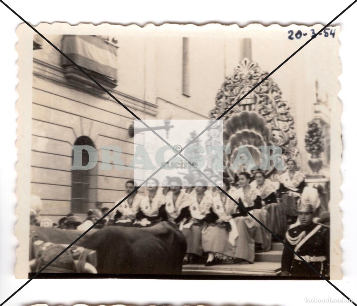 Nuevo: EL PREGO FIESTAS DE LA MAGDALENA 1954 CARROZA REINA Y DAMAS POR CALLE MAYOR CASTELLON C 79