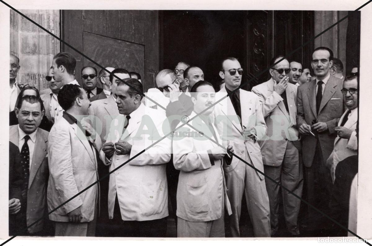 Nuevo: AUTORIDADES EN LA PROCESI&Oacute;N EN HONOR A SAN CRISTOBAL CASTELLON EN LOS A&Ntilde;OS 50 C 79