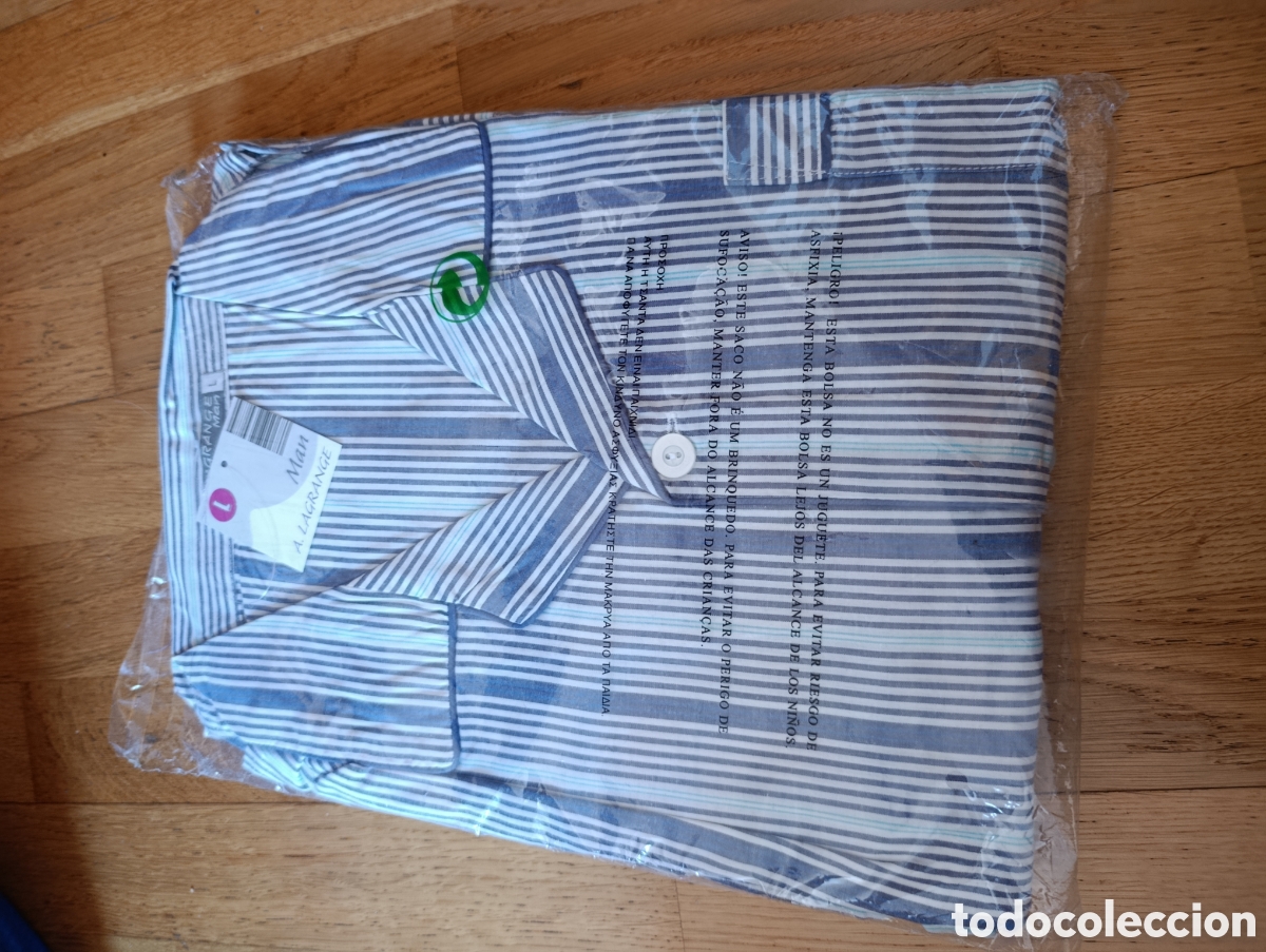 Nuevo: Pijama de hombre de algod&oacute;n