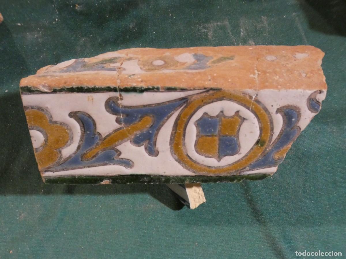 Nuevo: Azulejo Espa&ntilde;ol, Toledo Alizar Cuerda seca siglo 16