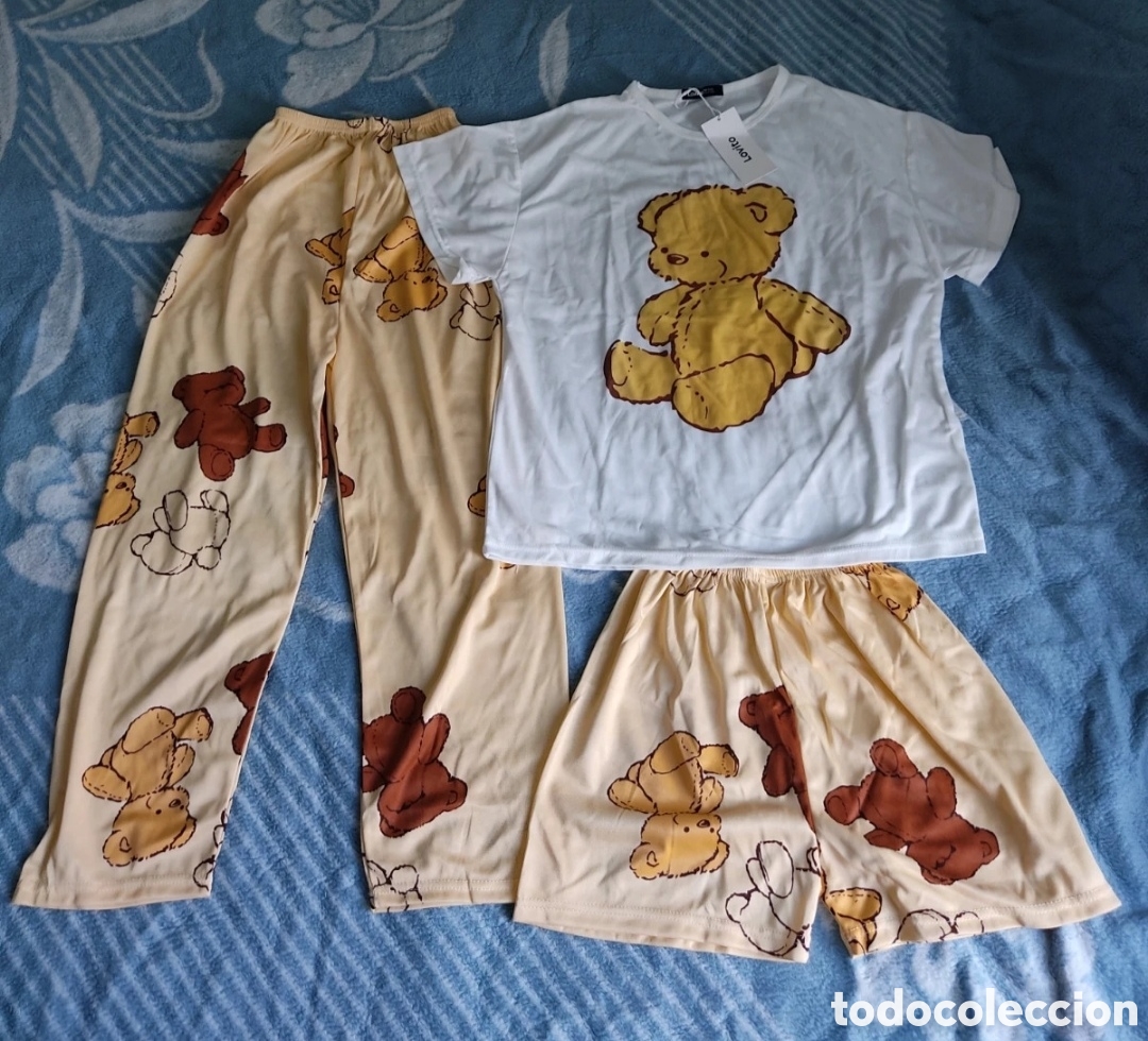 Nuevo: Pijama de 3 Piezas para mujer Talla &Uacute;nica nuevo con etiqueta