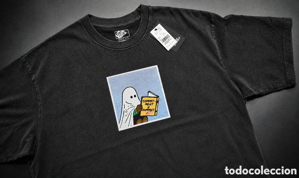 Nuevo: Camiseta Vans Commitment 4 Dummies heavy cotton nueva talla L