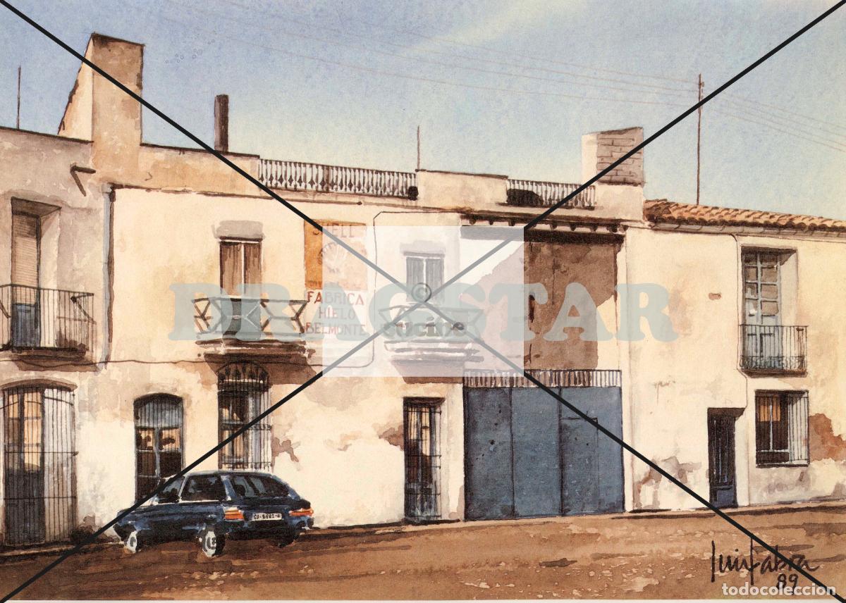 Nuevo: CASTELL&Oacute;N EN EL RECUERDO, ANTIGUA FABRICA DE HIELO BELMONTE AUTOR LUIS FABRA 1989 C79