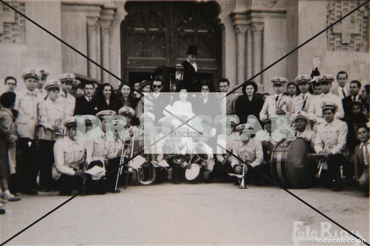 Nuevo: CASTELL&Oacute;N EN EL RECUERDO, FOTO FAMILIAR BAUTIZO EN LA I. SAGRADA FAMILIA C79