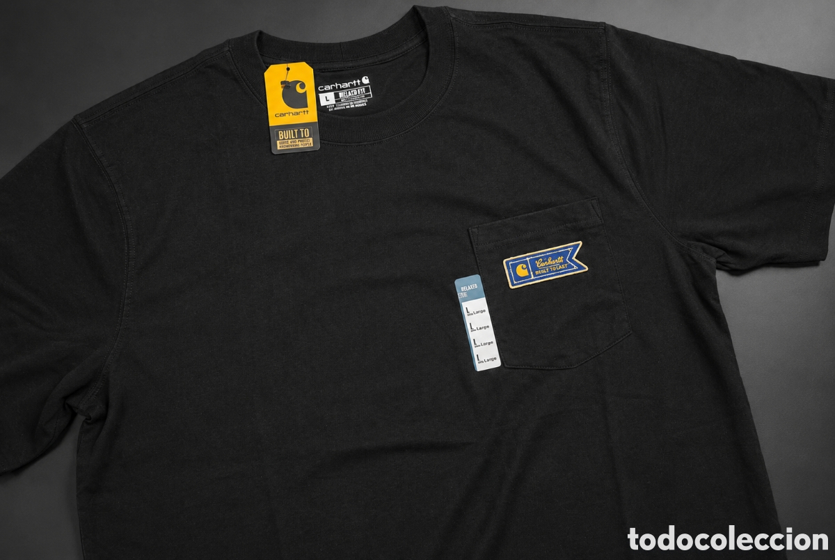 Nuevo: Camiseta Carhartt Relaxed Fit negra talla L nueva con etiquetas