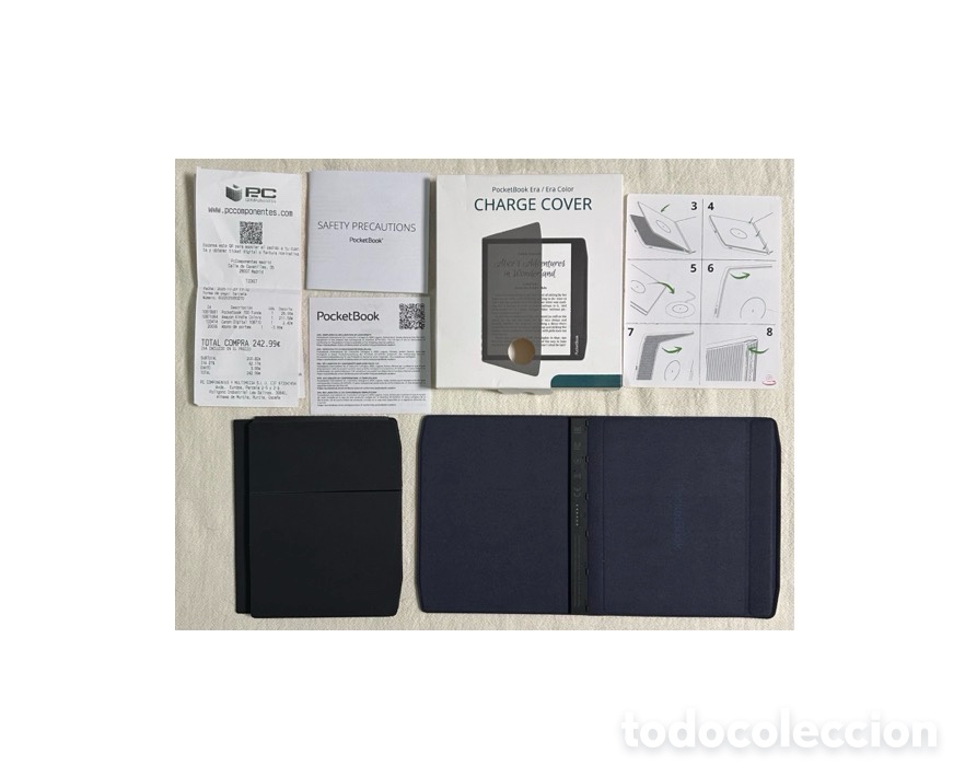 Nuevo: Funda cargador inal&aacute;mbrico para E-books, PocketBook 700 Era/Era Color. Nueva a estrenar.