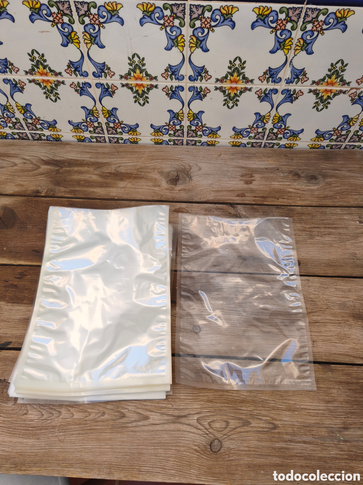 Nuevo: 50 bolsas de platico para conservar al vac&iacute;o 25 x 35 cm