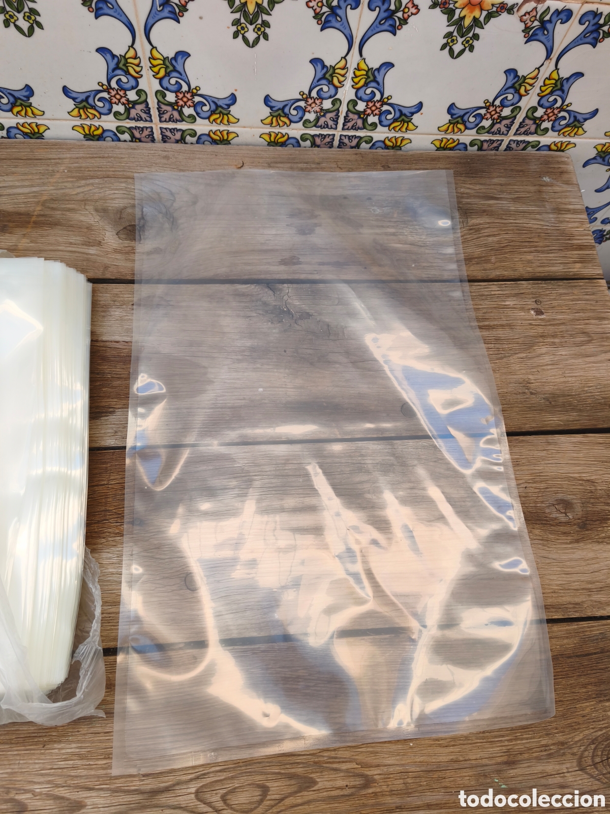 Nuevo: Bolsa de pl&aacute;stico para envasar al vac&iacute;o 35 x 55 cm - Foto 3