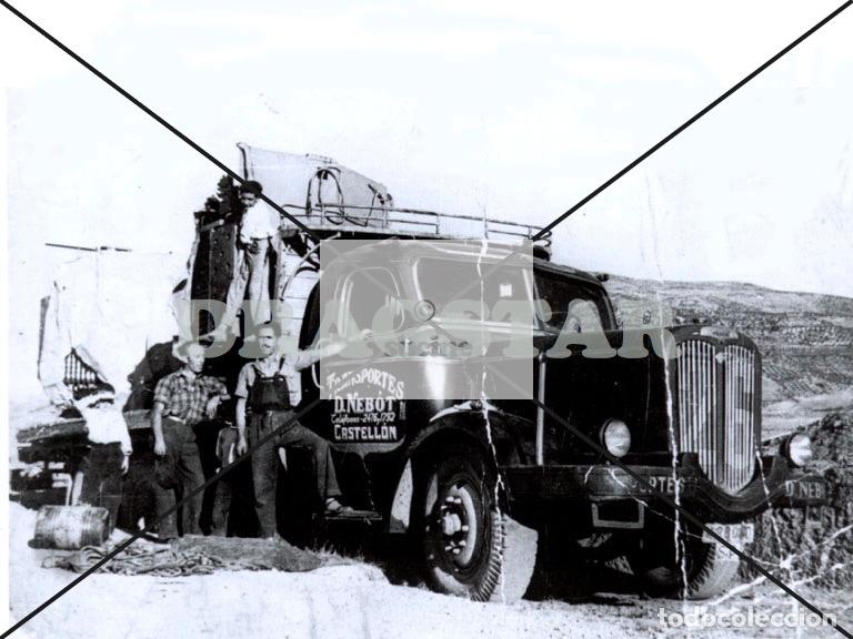 Nuevo: AUTOS DE CASTELL&Oacute;N EN EL RECUERDO, CAMION DE TRANSPORTES NEBOT C 80