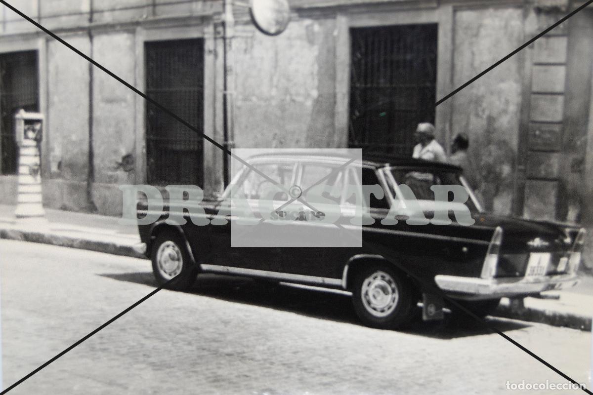 Nuevo: AUTOS DE CASTELL&Oacute;N EN EL RECUERDO, TAXI SEAT EN LA PARADA DE LA CALLE ASENSI C 80