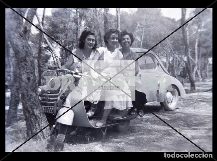 Nuevo: JOVENES CON LA MOTO VESPA EN EL PINAR DE CASTLL&Oacute;N A&Ntilde;OS 60 C 80