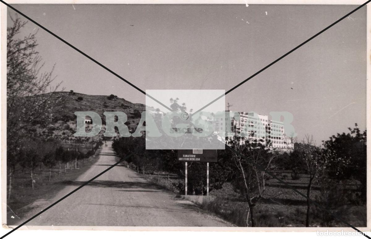Nuevo: CASTELL&Oacute;N EN EL RECUERDO, CARRETERA DE ACCESO AL SANATORIO ANTITUBERCULOSO C 80
