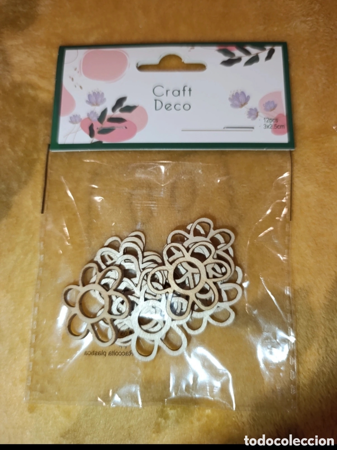 Nuevo: Lote abalorios acr&iacute;licos y de madera Craft - Foto 2