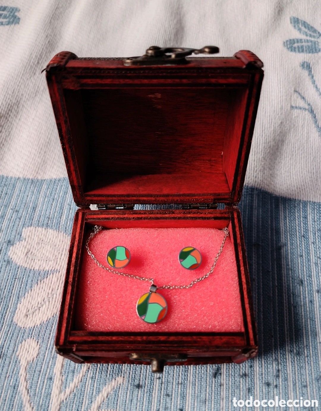 Nuevo: Conjunto de collar y pendientes - Foto 2