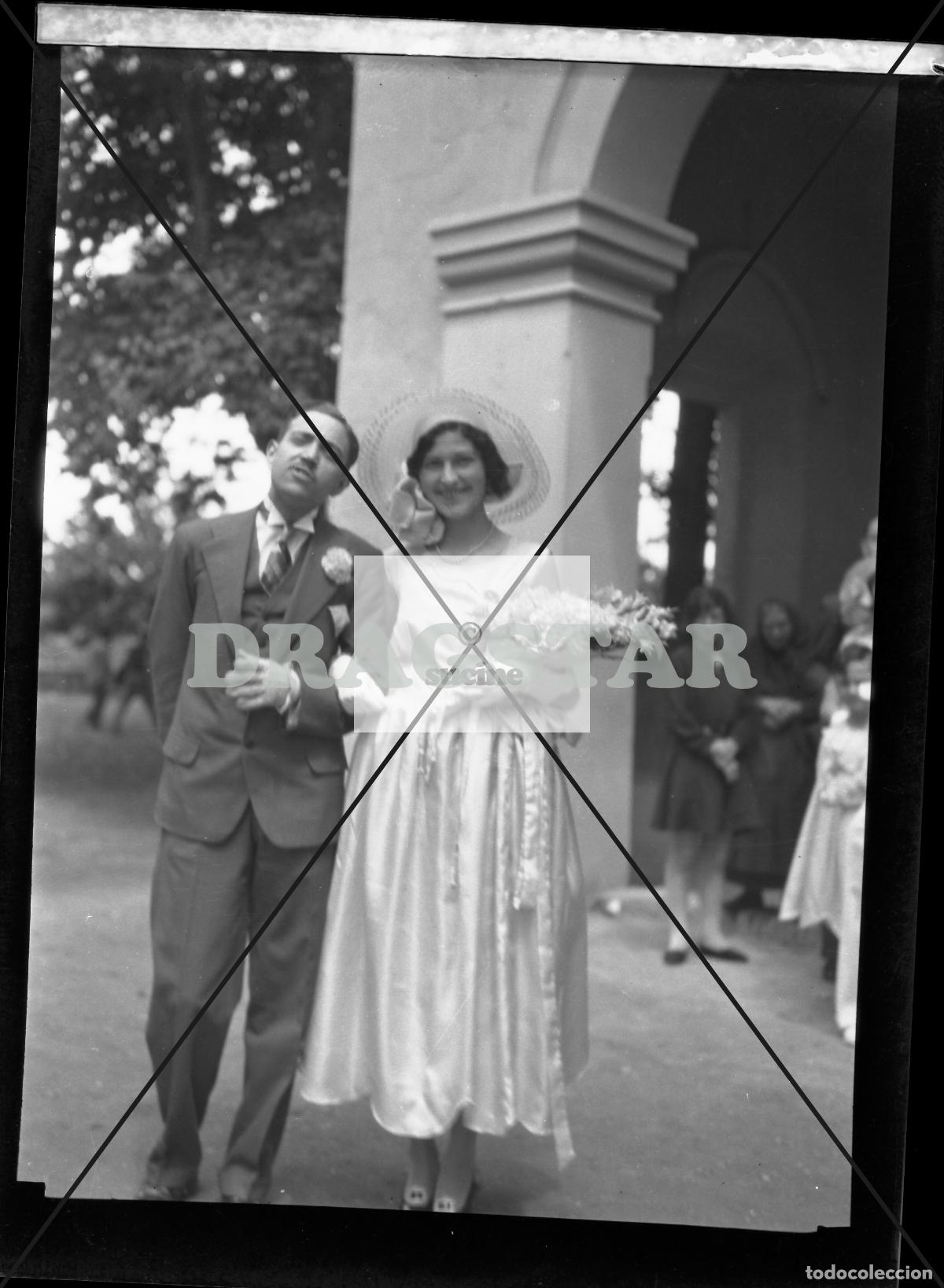 Nuevo: NOVIOS E INVITADOS BODA EN LA BASILICA DE NUESTRA SE&Ntilde;ORA DE LID&Oacute;N EN 1910 C80