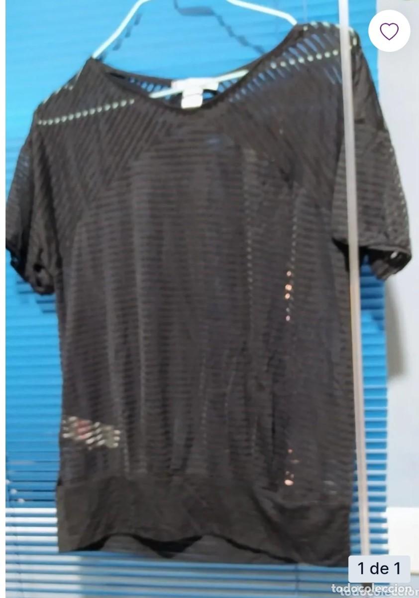 Nuevo: Blusa transparente y terciopelo a estrenar MANGO