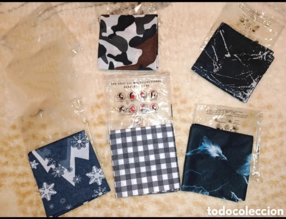 Nuevo: Lote bandanas (5 uds)